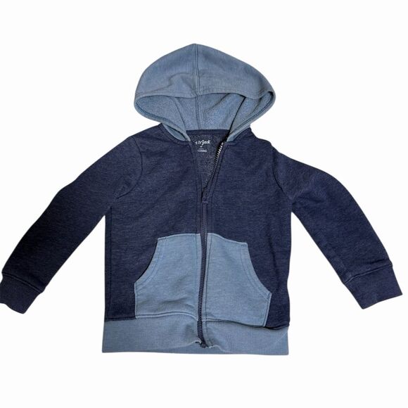 Cat & Jack Other - Cat & Jack Boys' Blue Fleece Zip Hoodie Sweatshirt Size 3T